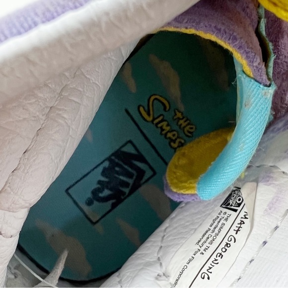 Vans x The Simpsons Sk8-Hi Lisa Simpson For President Size 12.5 kids - Picture 7 of 12